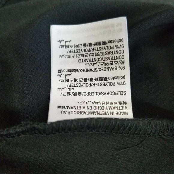 Material Girl Active Black Racerback Mesh Tank - Picture 7 of 7